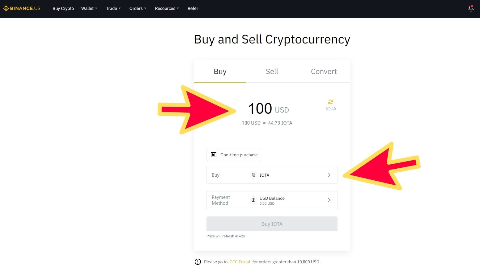 how to buy iota crypto