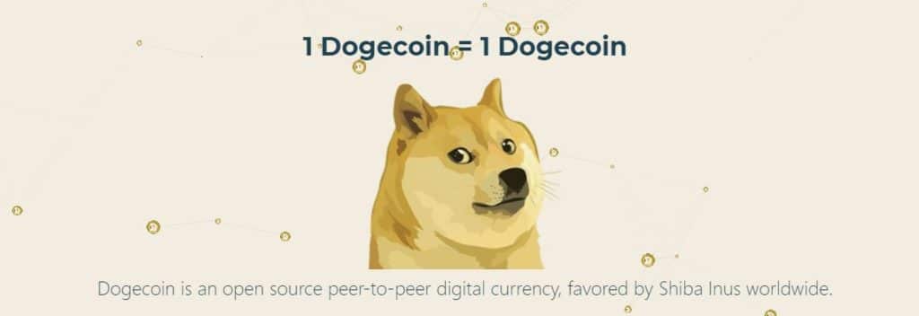 Dogecoin crypto under $1