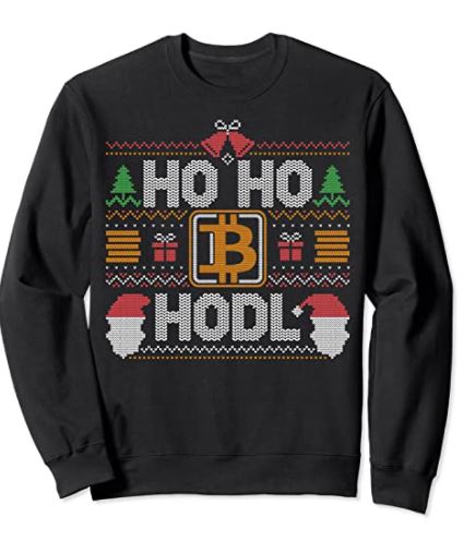 Bitcoin Holiday Sweater Gift