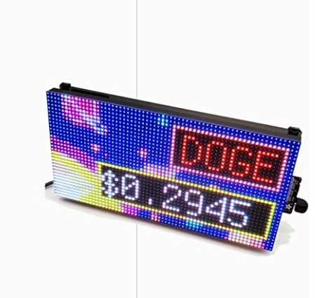 Bitcoin price ticker gift idea