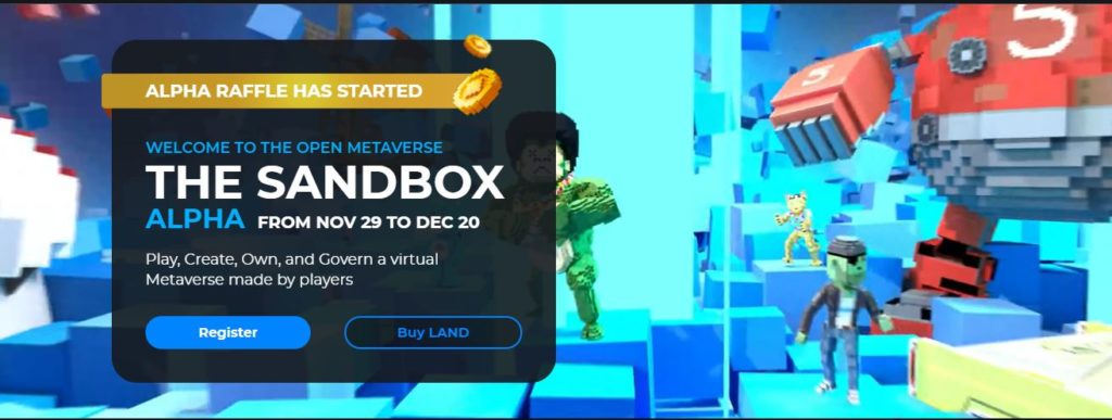 Metaverse crypto sandbox