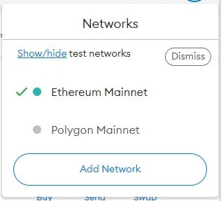 MetaMask Safety Choosing Network