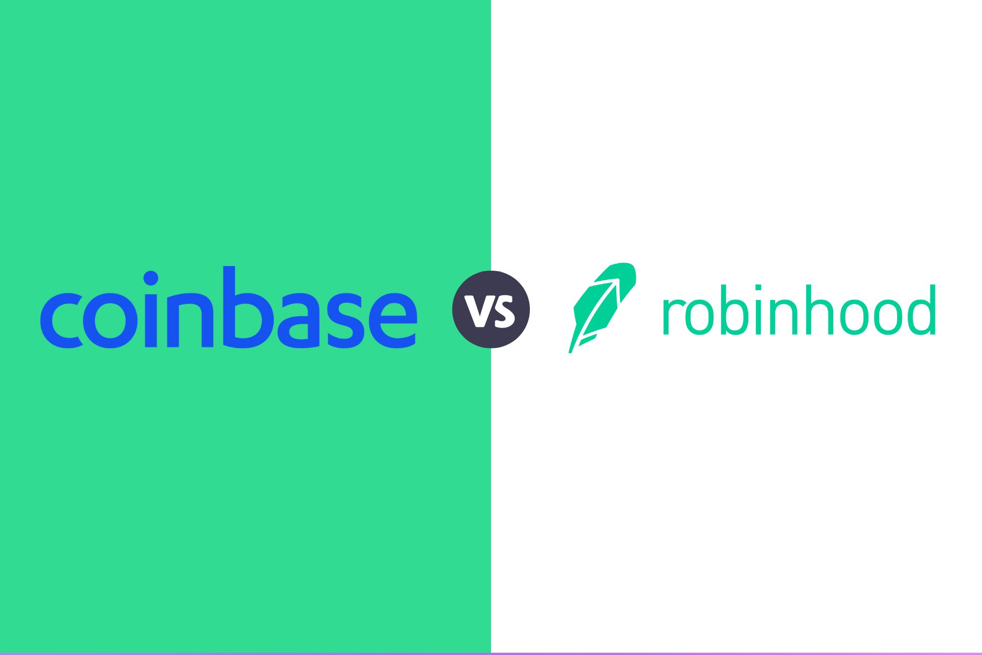 buying crypto in robinhood vs coinbase