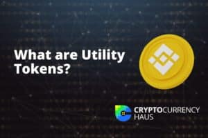 What are utility tokens in cryptocurrency