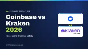 Coinbase vs Kraken 2026 comparison featured image