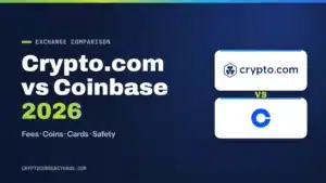 Crypto.com vs Coinbase 2026 comparison featured image