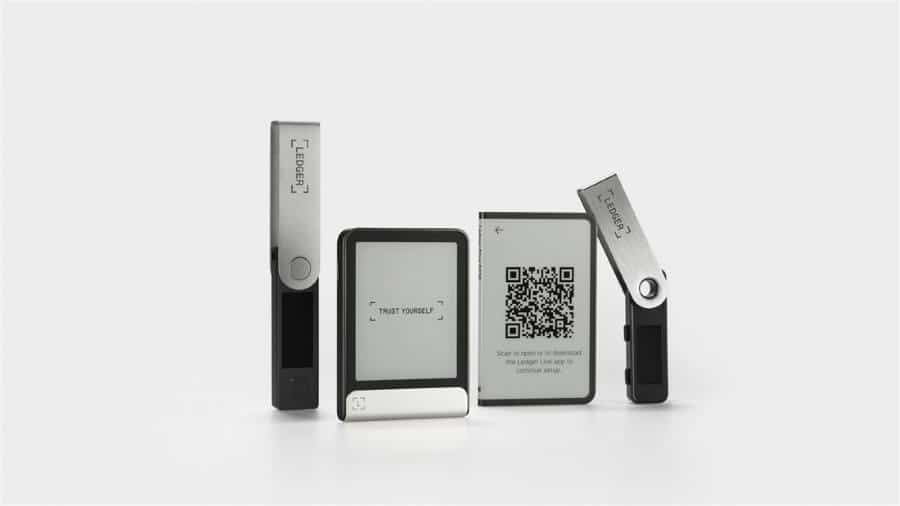Ledger hardware wallet lineup: Nano X, Flex, Stax and Nano S Plus